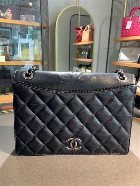 chanel calfskin quilted ballerine flap|Chanel metal flap bag.